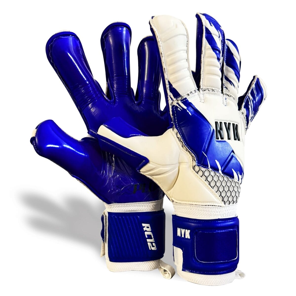 NYK RC12 Sky Blue goalkeeper gloves palm German latex