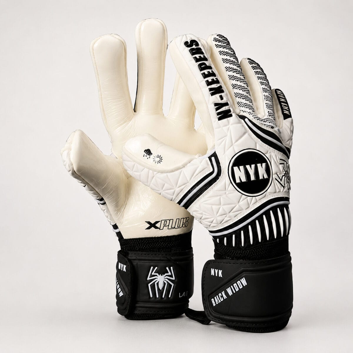 Black Widow Control Goalkeeper Gloves | X-Basic & X-Plus | NYK