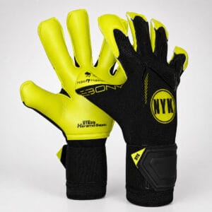 NYK Ebony Goalkeeper Gloves | Dark Sunrise X-Basic & X-Plus